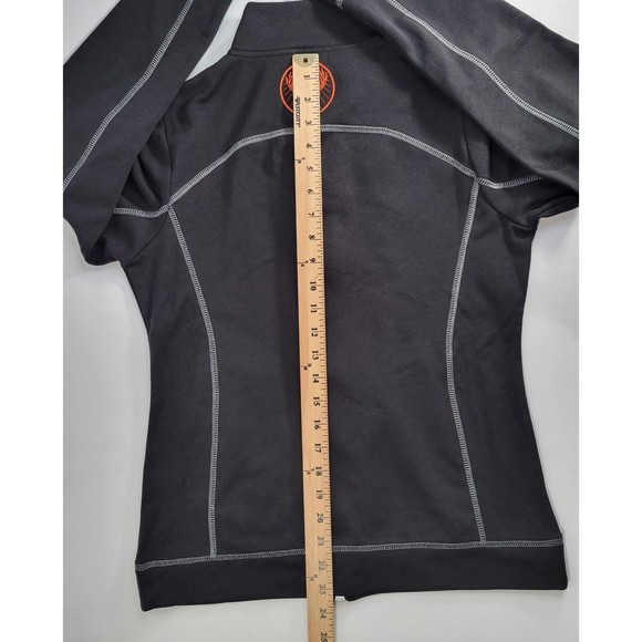 Jagermeister Full Zip Up Jacket Black orange Size XS Extra Small NWT Clique - Picture 5 of 5